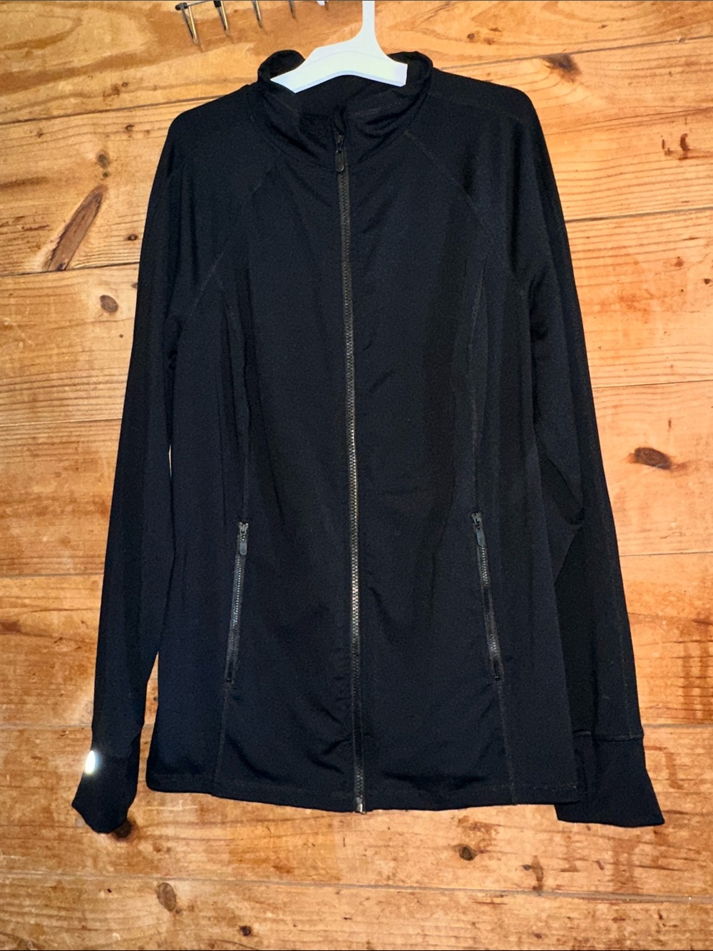 Torrid Active Black Full-Zip Lightweight Jacket